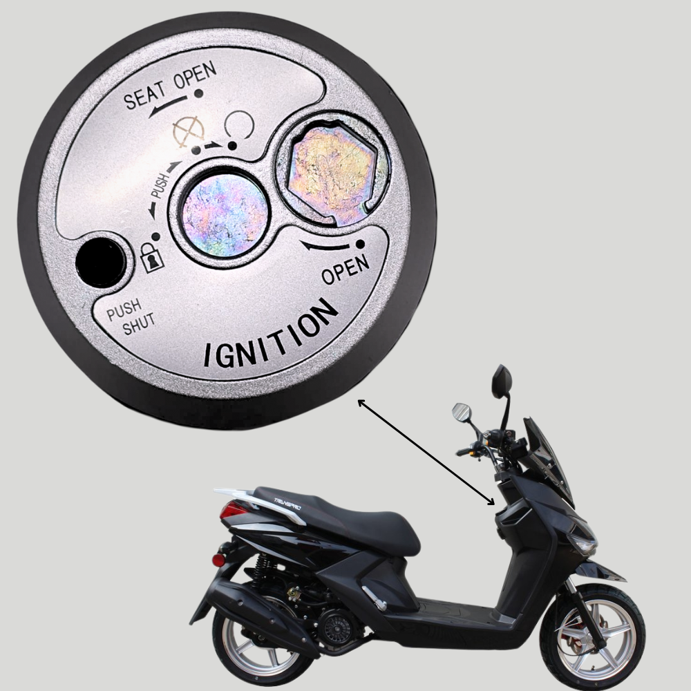 150cc motorcycle seat lock