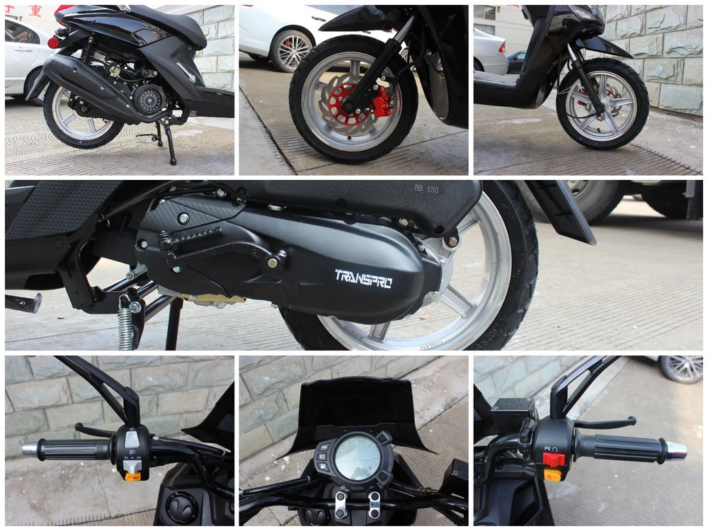 Trans Pro BWSR 150cc - Lightweight, Efficient Gas Bike for Urban Commuting and Delivery