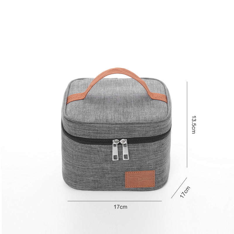 Portable Thermal Lunch Tote Durable Polyester Bag for Office & School