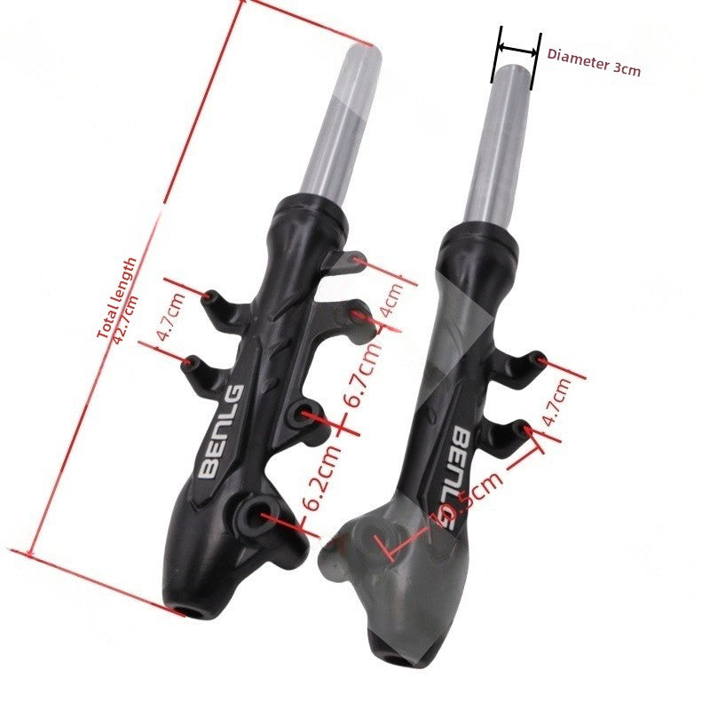 Electric Motorcycle Front Fork Suspension Replacement Assembly