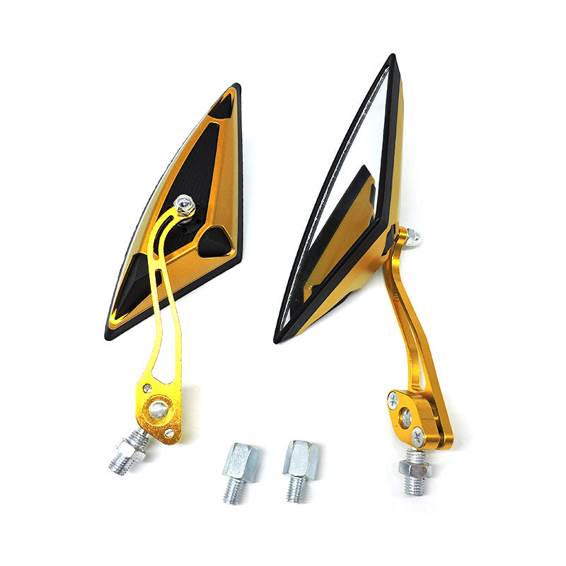 H-2204 Universal Square Rearview Mirror for Bikes, Motorcycles & EVs