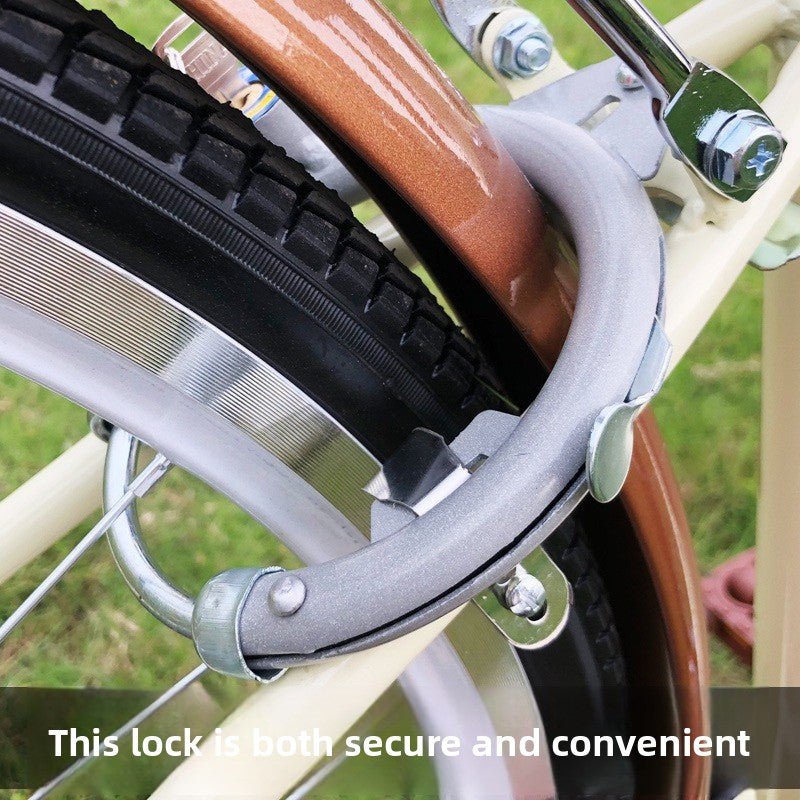 Heavy Duty Bicycle Lock for Enhanced Theft Protection and Safety