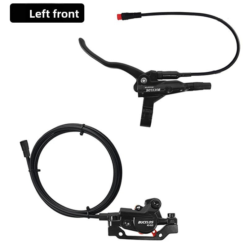 Universal Double Piston Hydraulic Disc Brake Set – High-Performance E-Bike & MTB Brake Kit