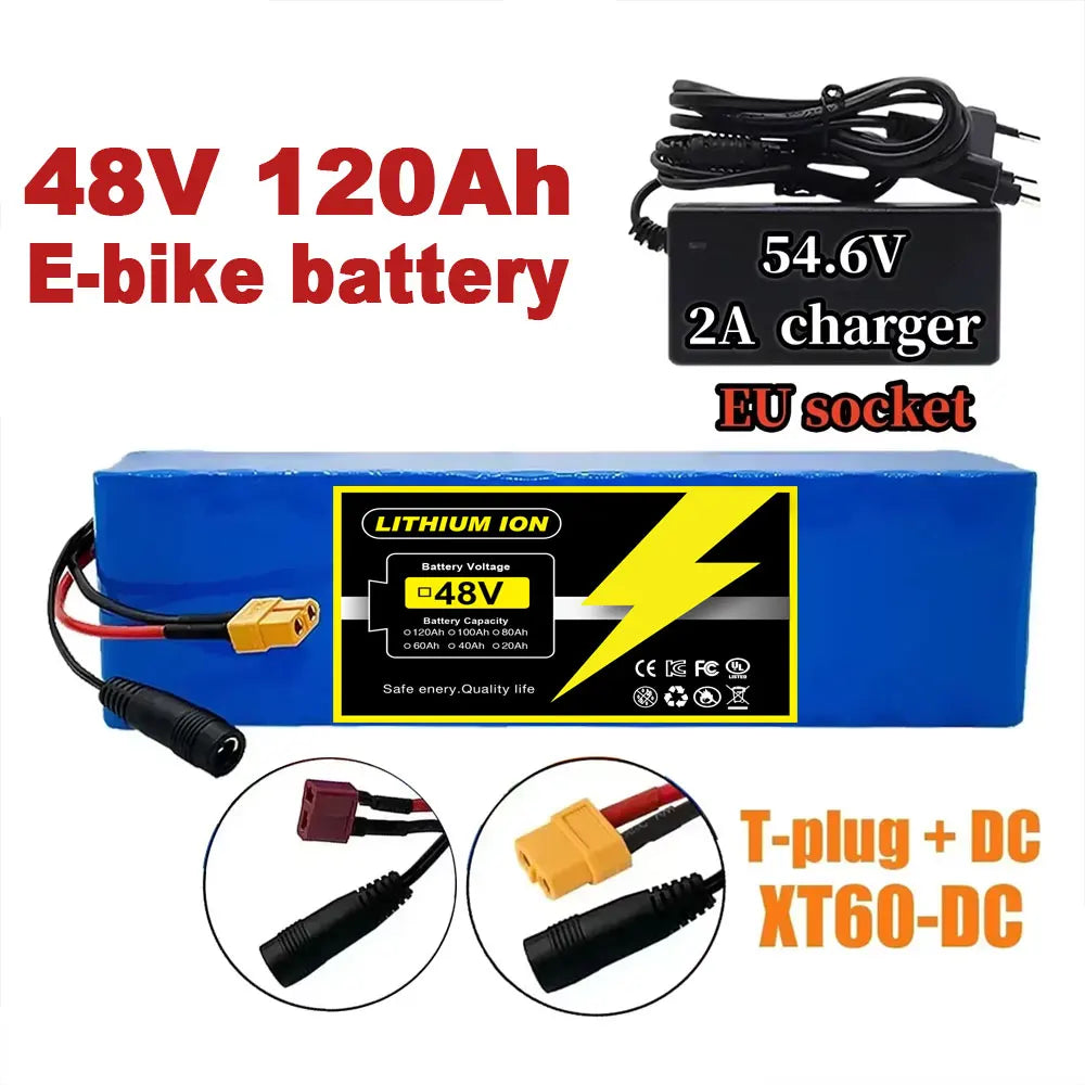 2026 new 48V e-bike battery pack with 54.6V charger