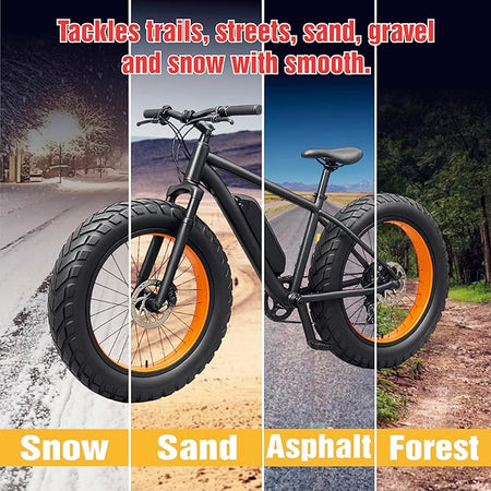 20x4.0 Durable Rubber Bike Tire