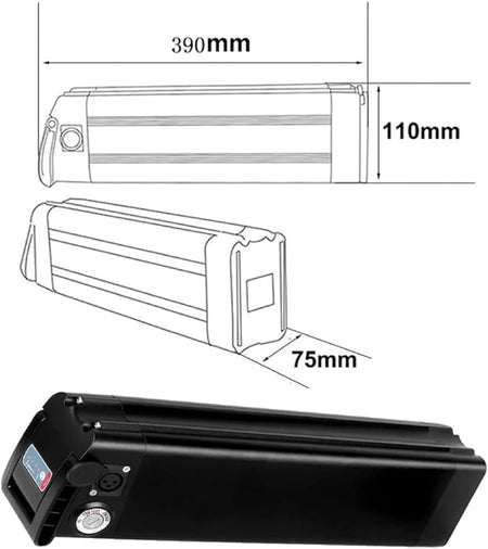 21Ah high capacity ebike battery
