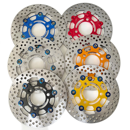 220mm motorcycle brake disc floating rotor