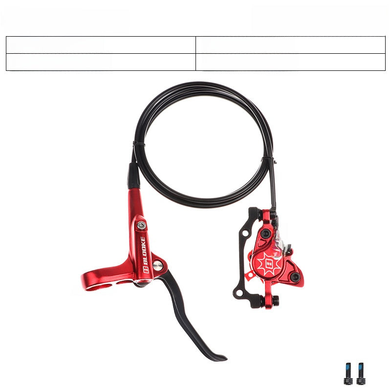 BL-M620 Integrated Hydraulic Disc Brake Set – Dual Piston Aluminum MTB Brake Kit