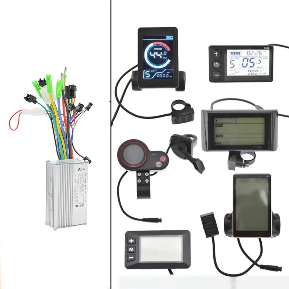 24V/48V 13A Intelligent Brushless Motor Controller with LCD Display