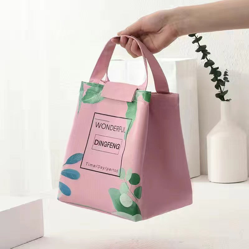 Water-Resistant Oxford Lunch Tote 500ml Insulated Food Storage Bag for Hot & Cold Meals