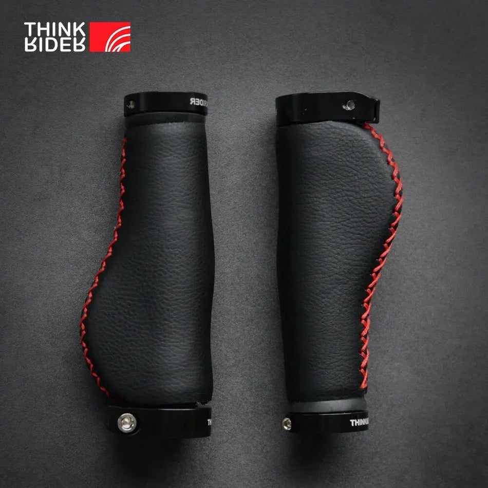   ThinkRIder Fiber Leather Bicycle Handlebar Grips