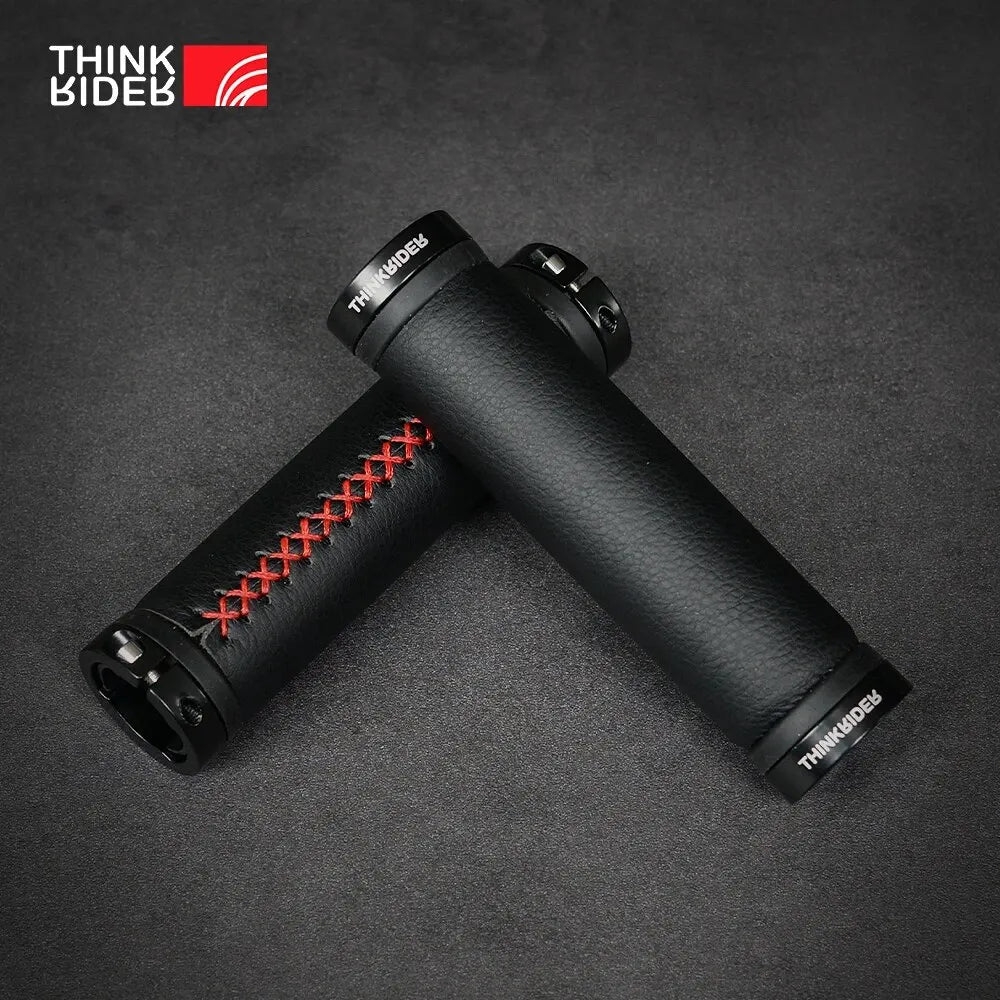   ThinkRIder Fiber Leather Bicycle Handlebar Grips