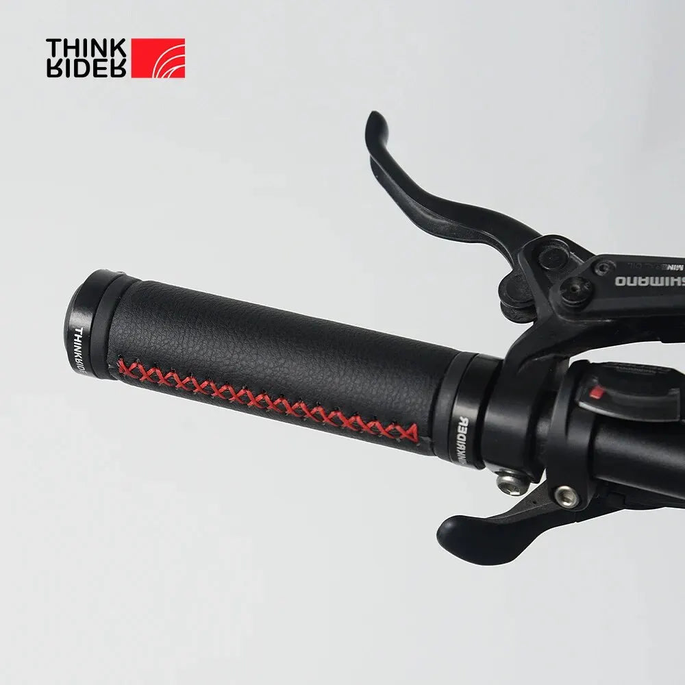   ThinkRIder Fiber Leather Bicycle Handlebar Grips