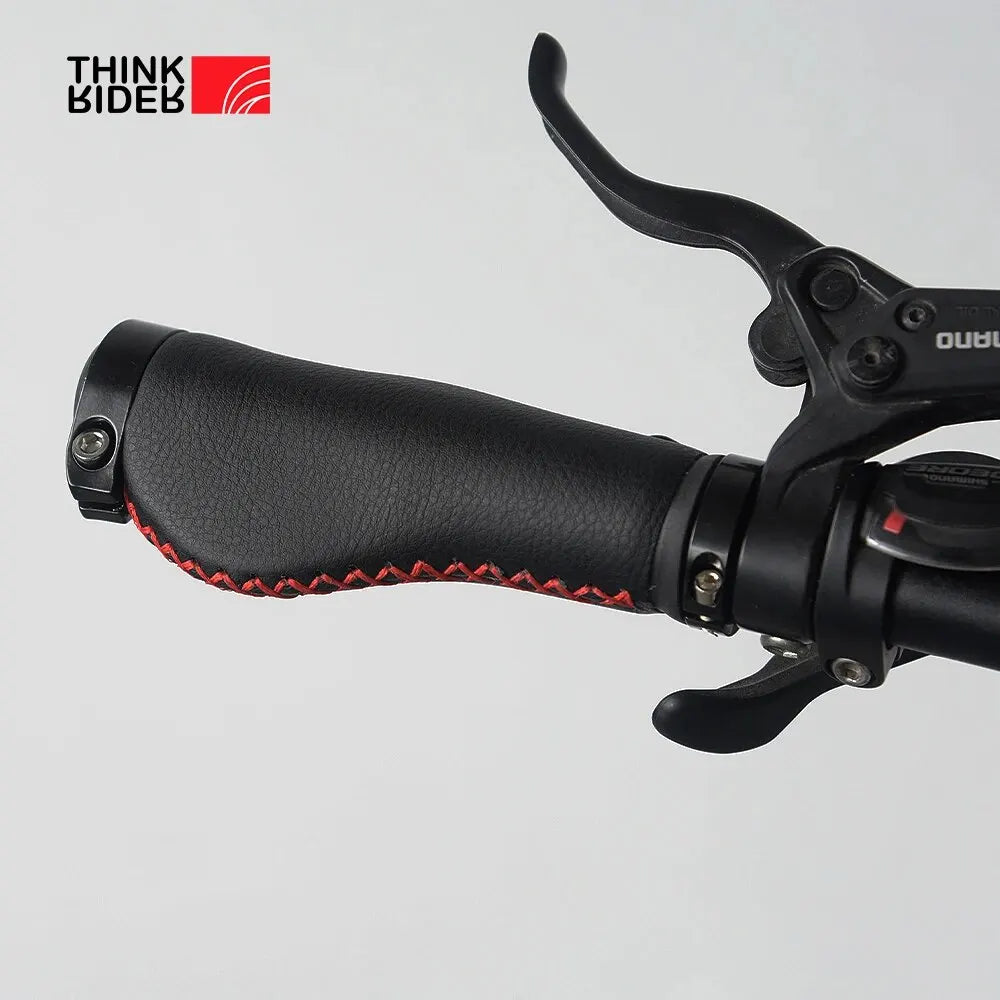   ThinkRIder Fiber Leather Bicycle Handlebar Grips