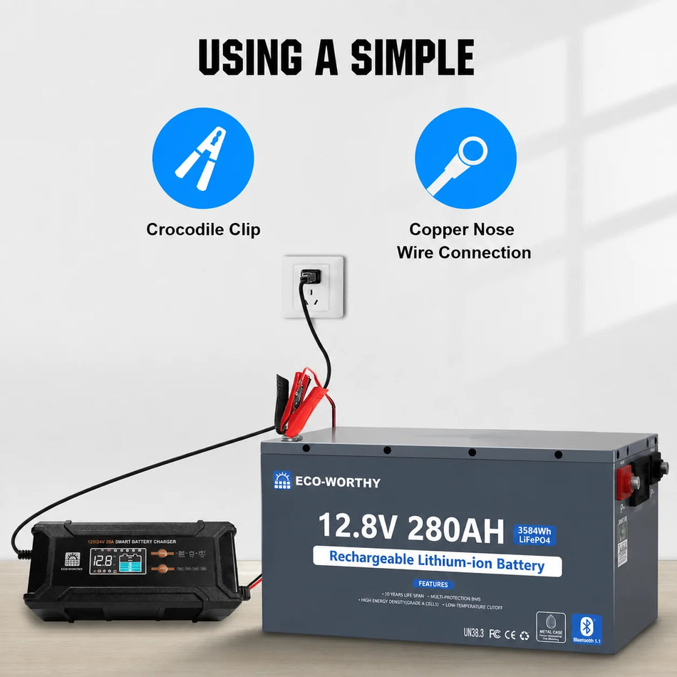 280Ah Deep Cycle LiFePO4 Battery