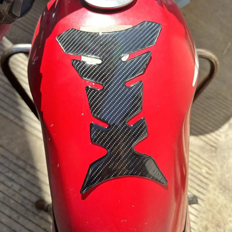   1PC Carbon Universal Motorcycle Tank Pad Protector Sticker
