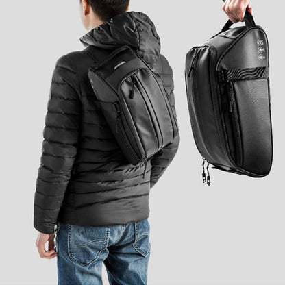   Bike Trunk Bag - Oxford Cloth 8L Capacity, PU Leather, Easy Install for Travel & Commute