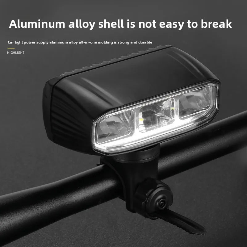   Mountain Bike Lights - Rainproof USB Charging Dual LED Beads