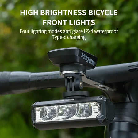   Waterproof 1000 Lumens Hoisting Bike Headlight - USB Rechargeable MTB Front Light