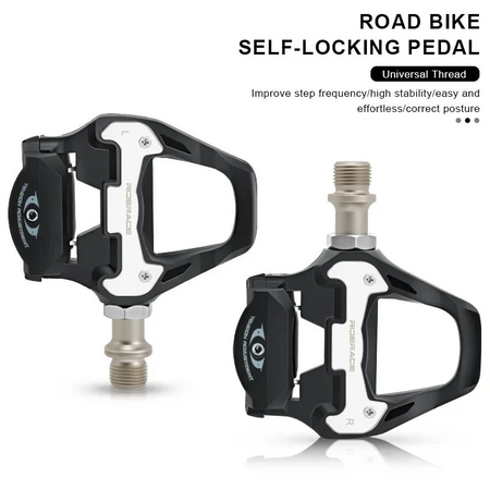  RIDERACE Road Bike Pedal for SPD SL System - Self Locking Clipless Pedals
