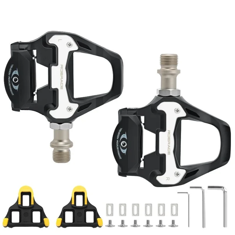   RIDERACE Road Bike Pedal for SPD SL System - Self Locking Clipless Pedals