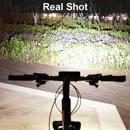   Fivemi Bicycle Light Front 10000mAh - Bike Light Power Bank Flashlight