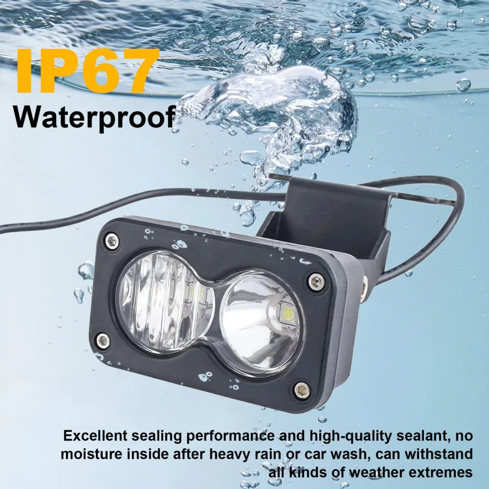   Motorcycle LED Headlight Kit for Sur-Ron Segway X260 and Talaria Flood Light Pods Combo Kit