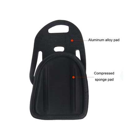   DRCKHROS Aluminum Alloy Bike Aero Bar - Clip-On Armrest for Road and Mountain Bikes