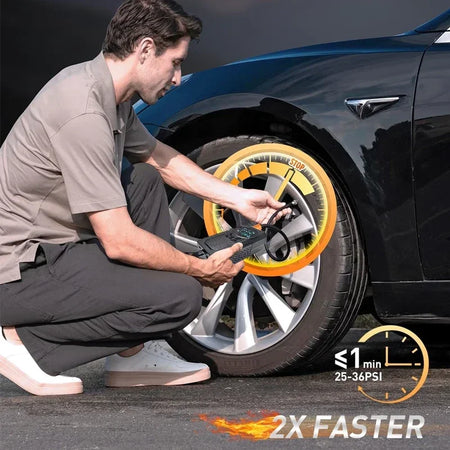   JKUOO 3000A Car Jump Starter Portable Power Bank