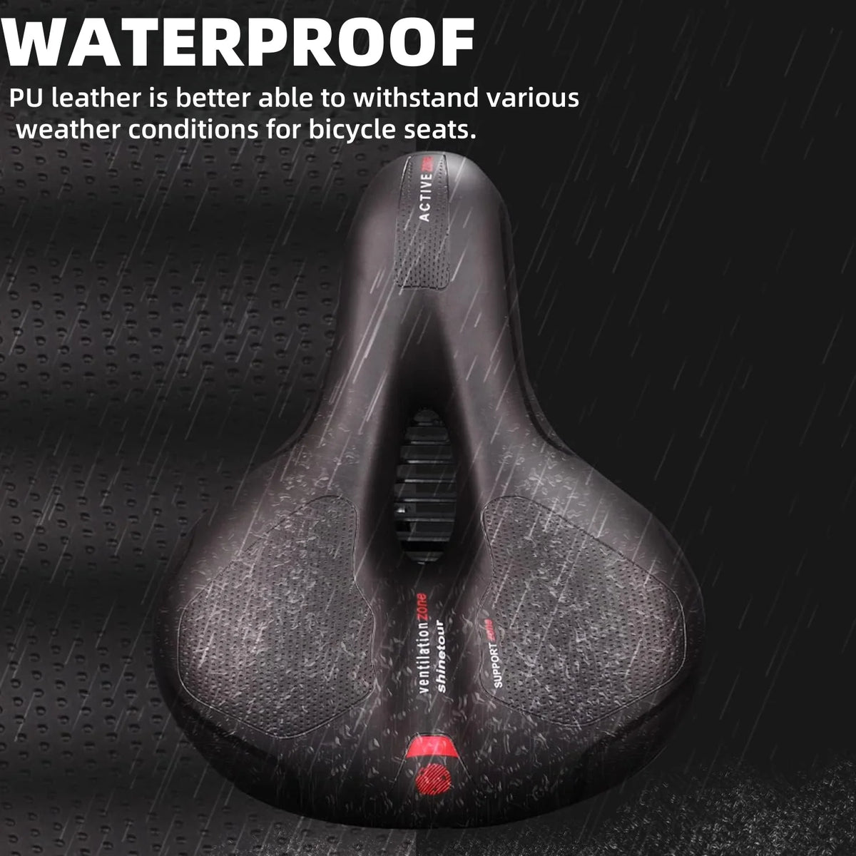   Men's Hollow Breathable Bicycle Saddle - Comfortable MTB Road Bicycle Seat