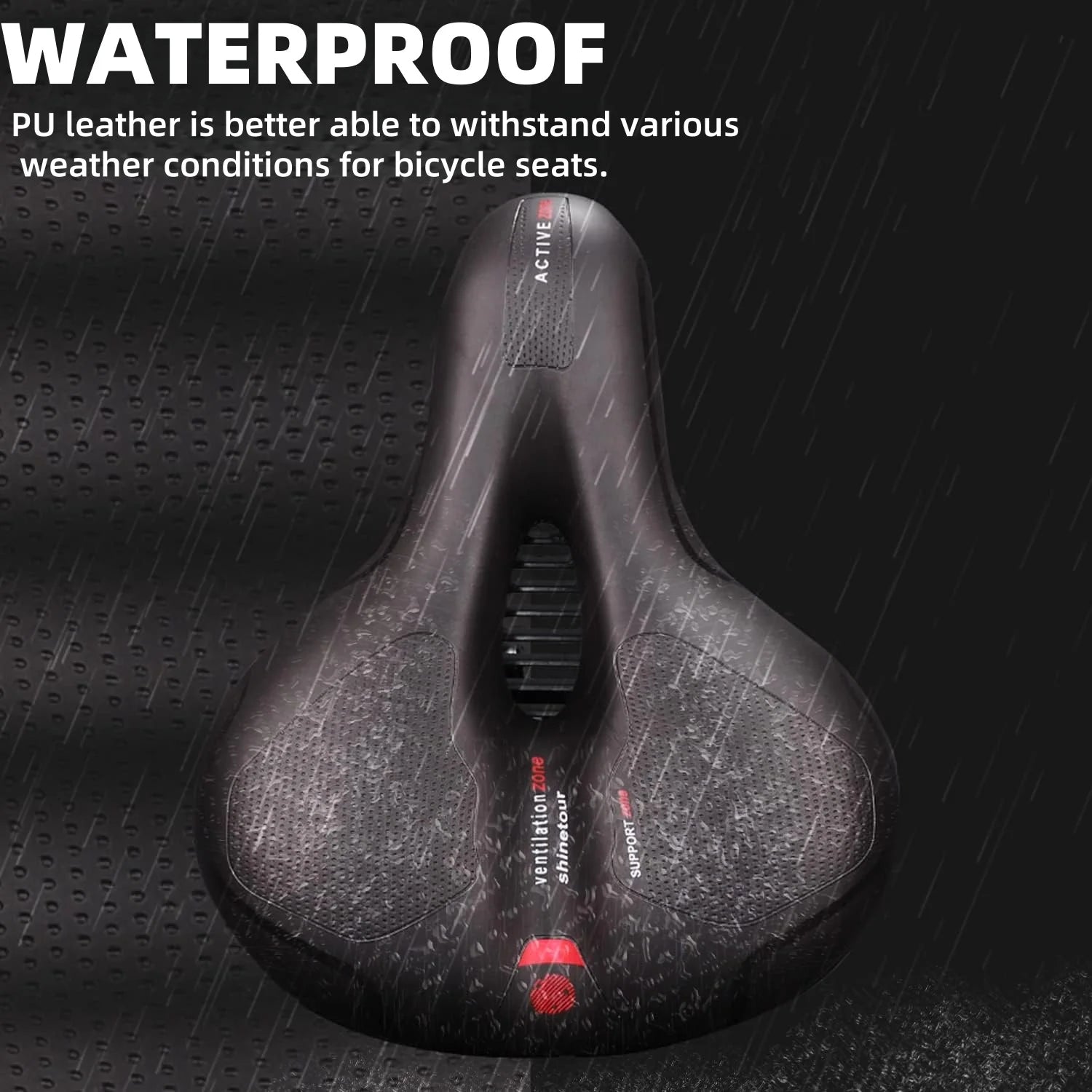   Men's Hollow Breathable Bicycle Saddle - Comfortable MTB Road Bicycle Seat