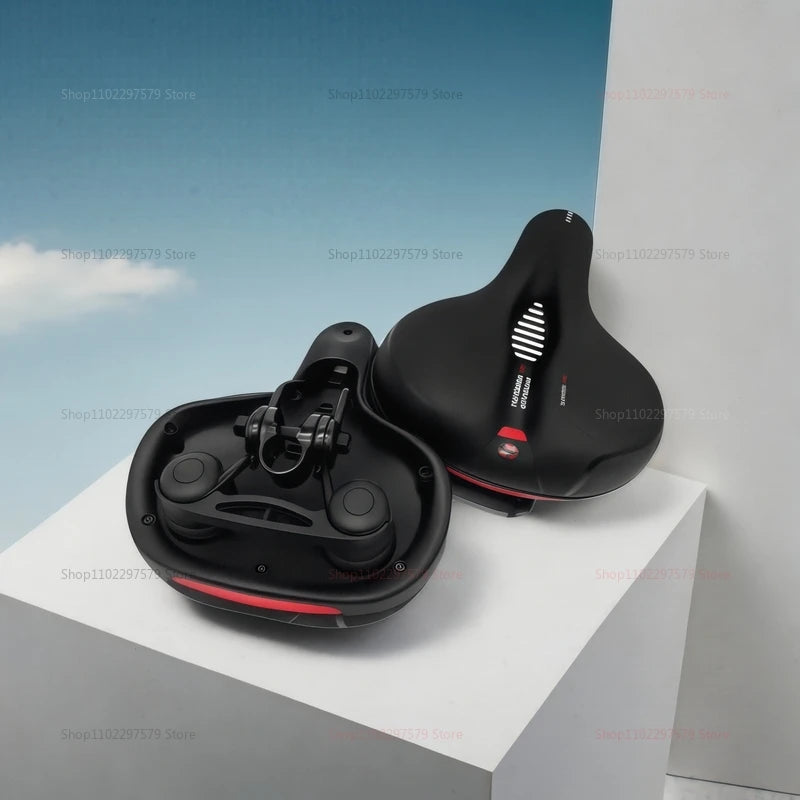   Men's Hollow Breathable Bicycle Saddle - Comfortable MTB Road Bicycle Seat