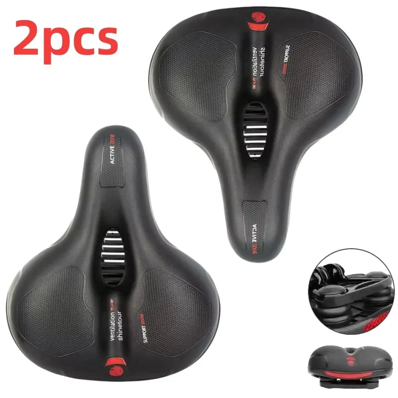   Men's Hollow Breathable Bicycle Saddle - Comfortable MTB Road Bicycle Seat