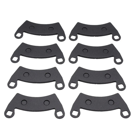   8 Pieces Front and Rear Brake Pads 2203747 2205949 for Polaris RZR XP1000 (2014-2020)
