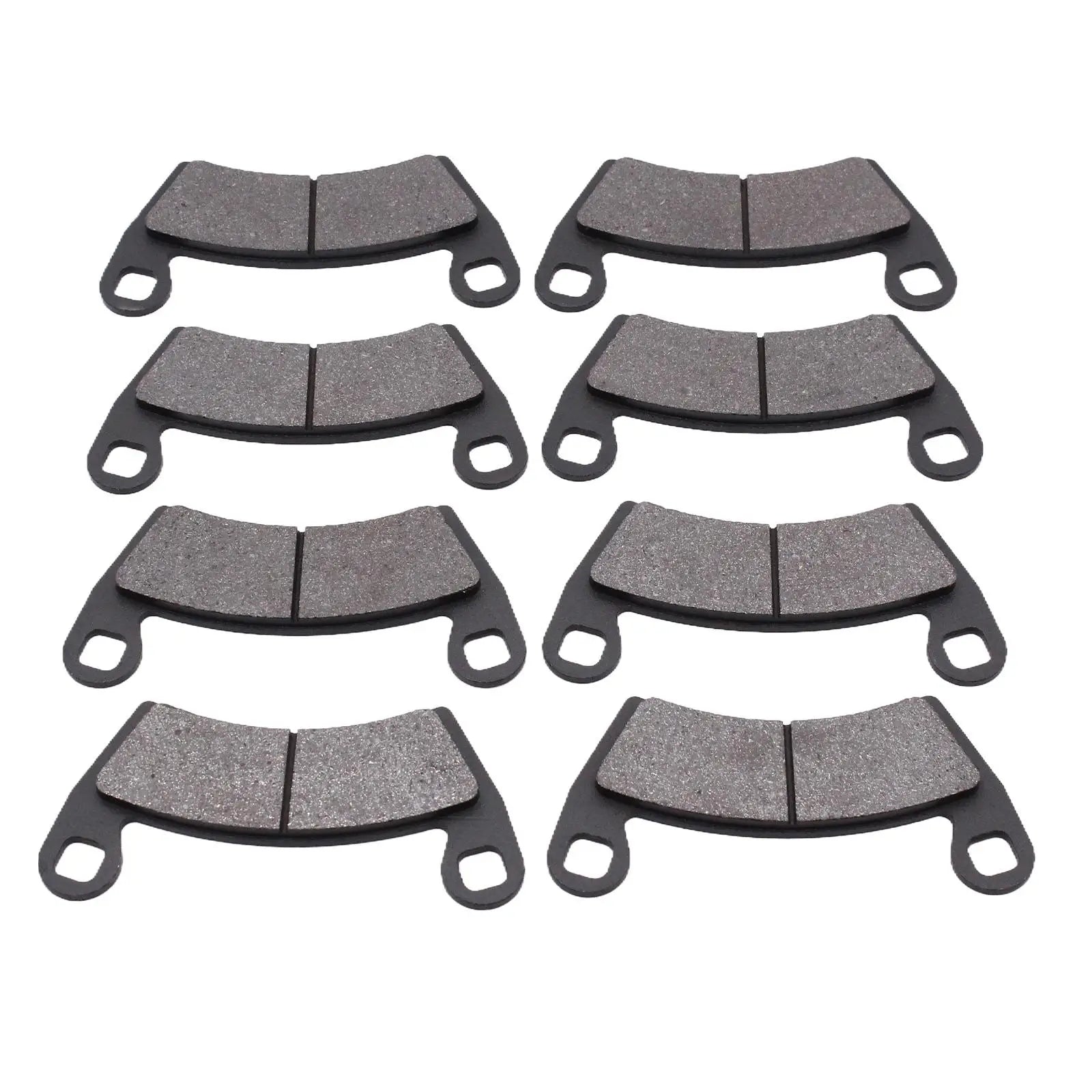   8 Pieces Front and Rear Brake Pads 2203747 2205949 for Polaris RZR XP1000 (2014-2020)