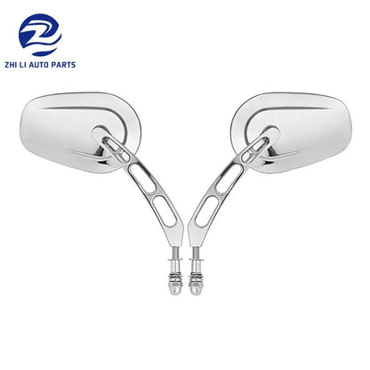   1 Pair Long Stem Motorcycle Rear View Mirrors for Harley-Davidson Bad Boy 1997