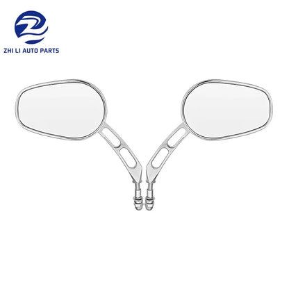   1 Pair Long Stem Motorcycle Rear View Mirrors for Harley-Davidson Bad Boy 1997