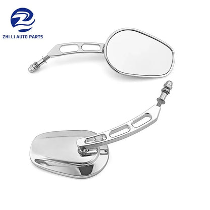   1 Pair Long Stem Motorcycle Rear View Mirrors for Harley-Davidson Bad Boy 1997