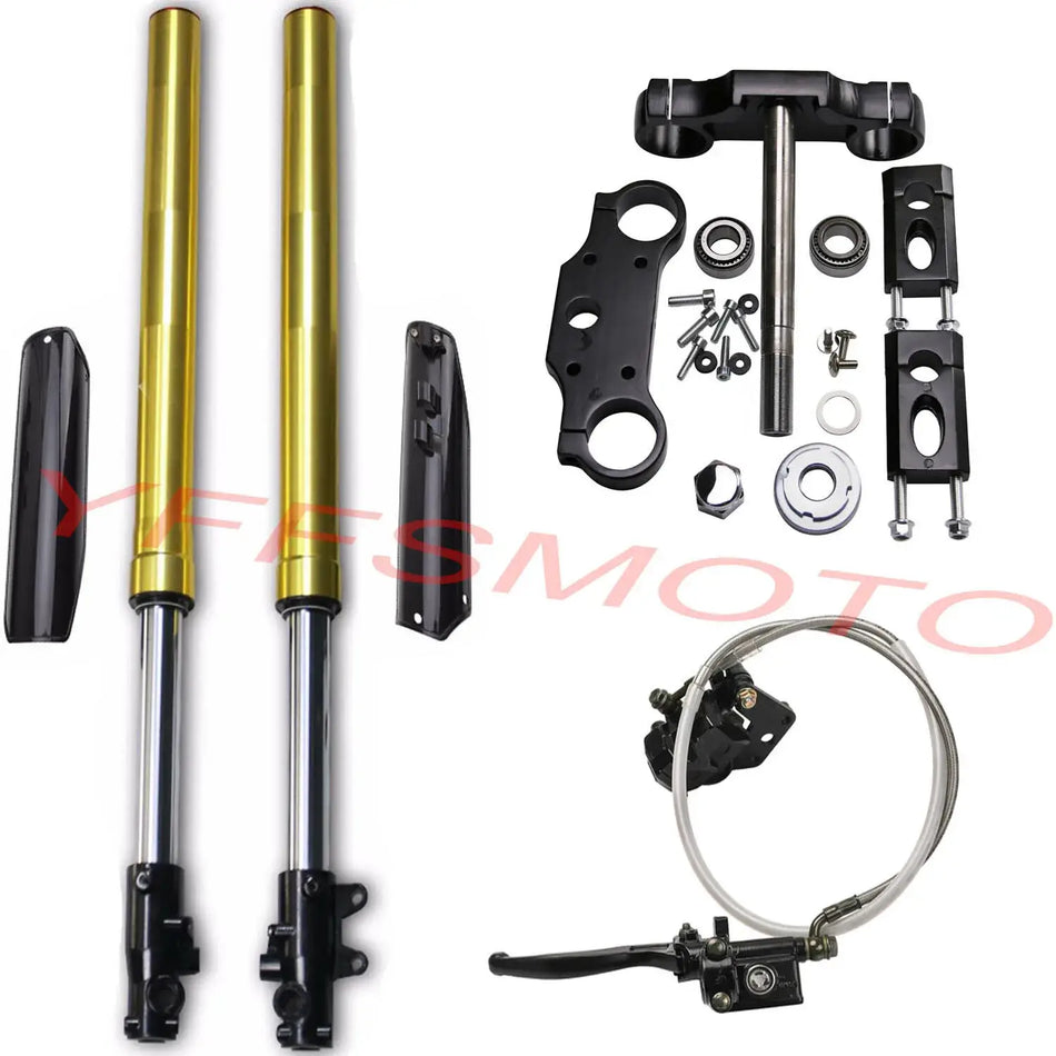 29" Front Fork & 45/48mm Triple Tree Brake Kit for 50-125cc SSR