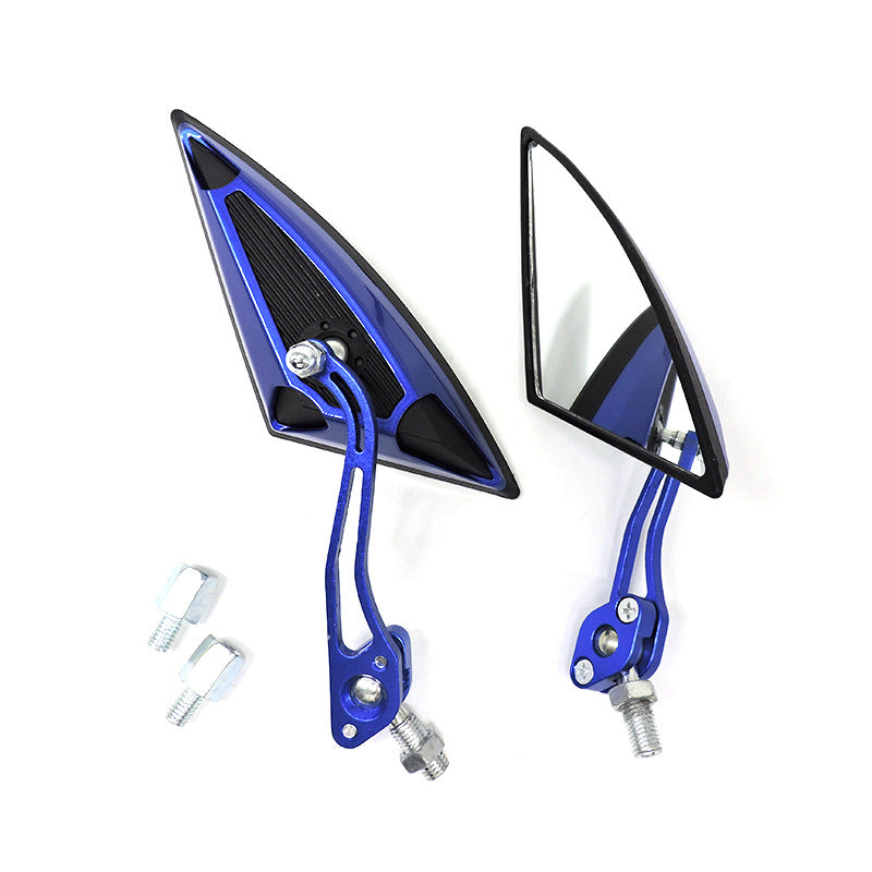 H-2204 Universal Square Rearview Mirror for Bikes, Motorcycles & EVs