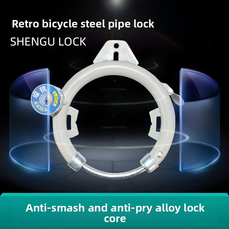 Anti Theft Bike Lock with Easy Tool Free Mounting System