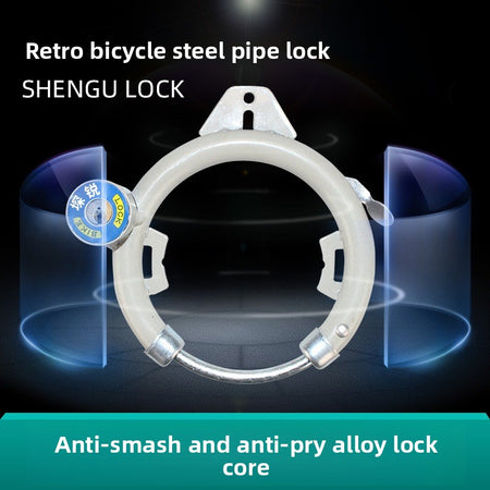 Anti Theft Bike Lock with Easy Tool Free Mounting System