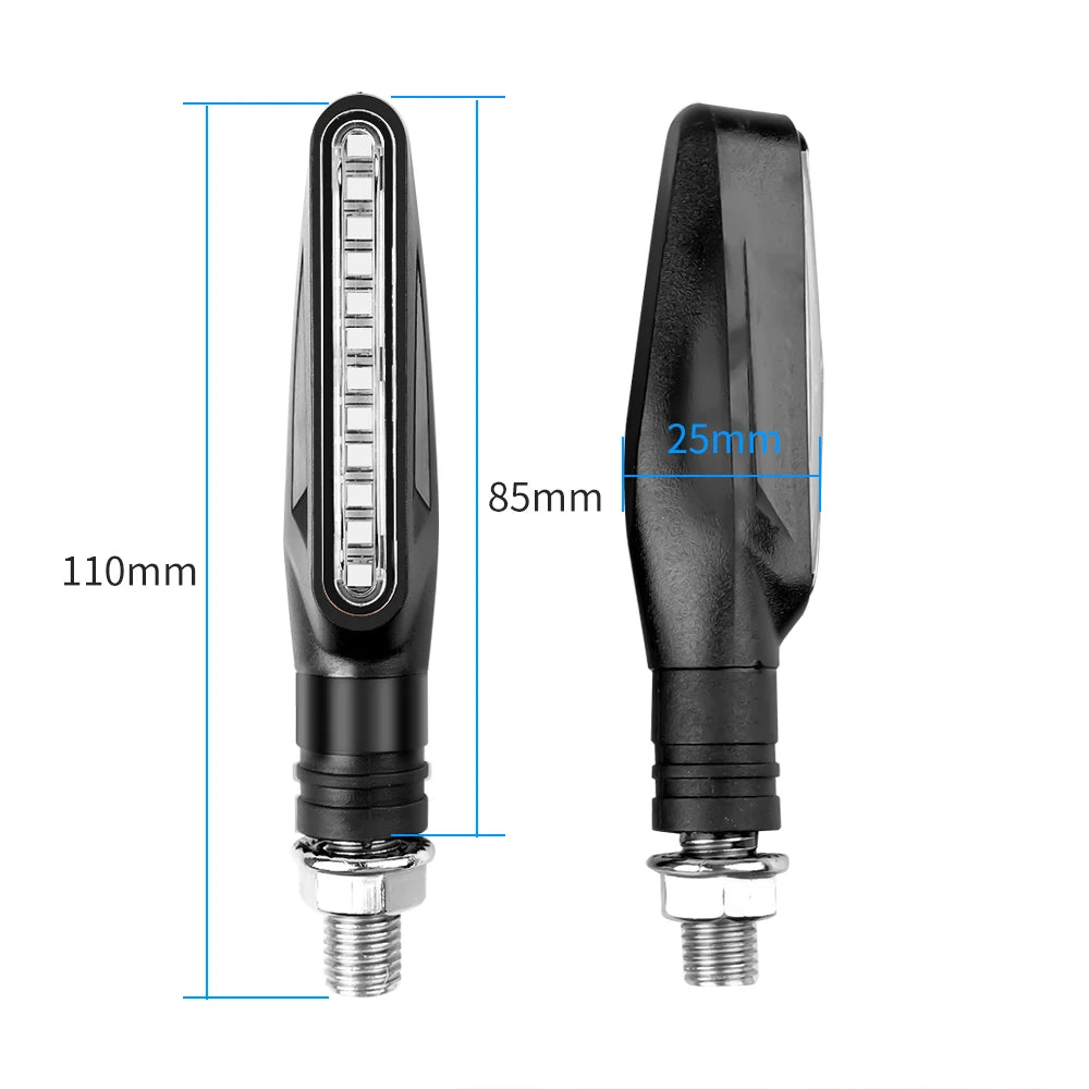 2pcs motorcycle LED turn signal set