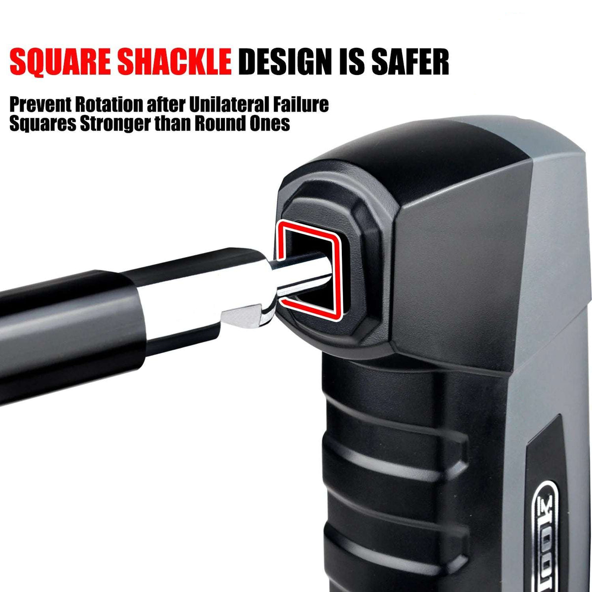 300x105mm hardened steel U lock for e-bikes and motorcycles
