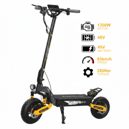30MPH Fast Electric Scooter for City and Off-Road Riding