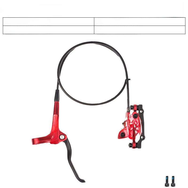 BL-M620 Integrated Hydraulic Disc Brake Set – Dual Piston Aluminum MTB Brake Kit