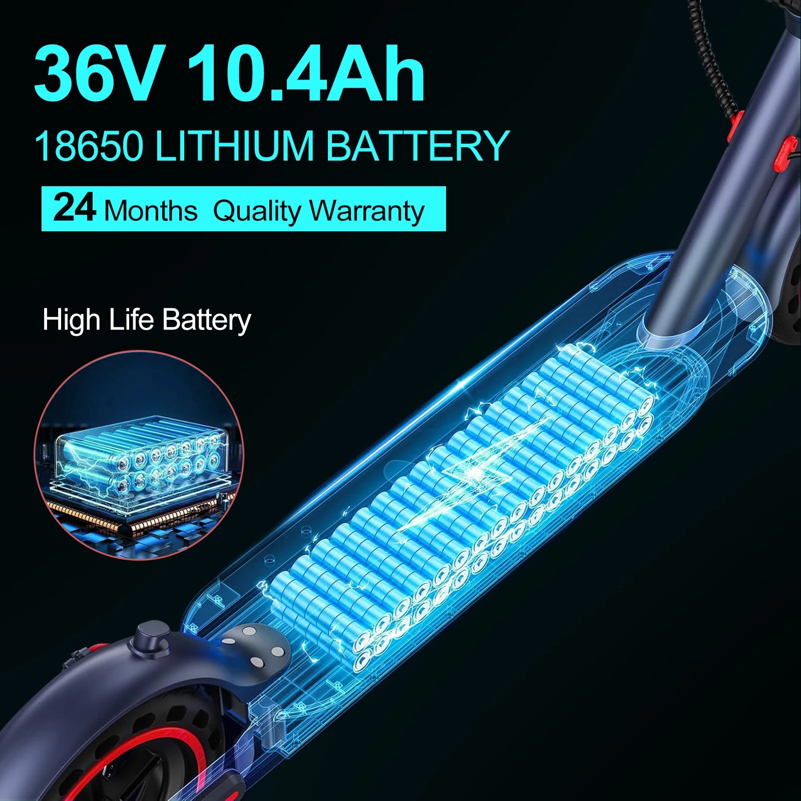 350W powerful motor smart electric scooter for daily rides