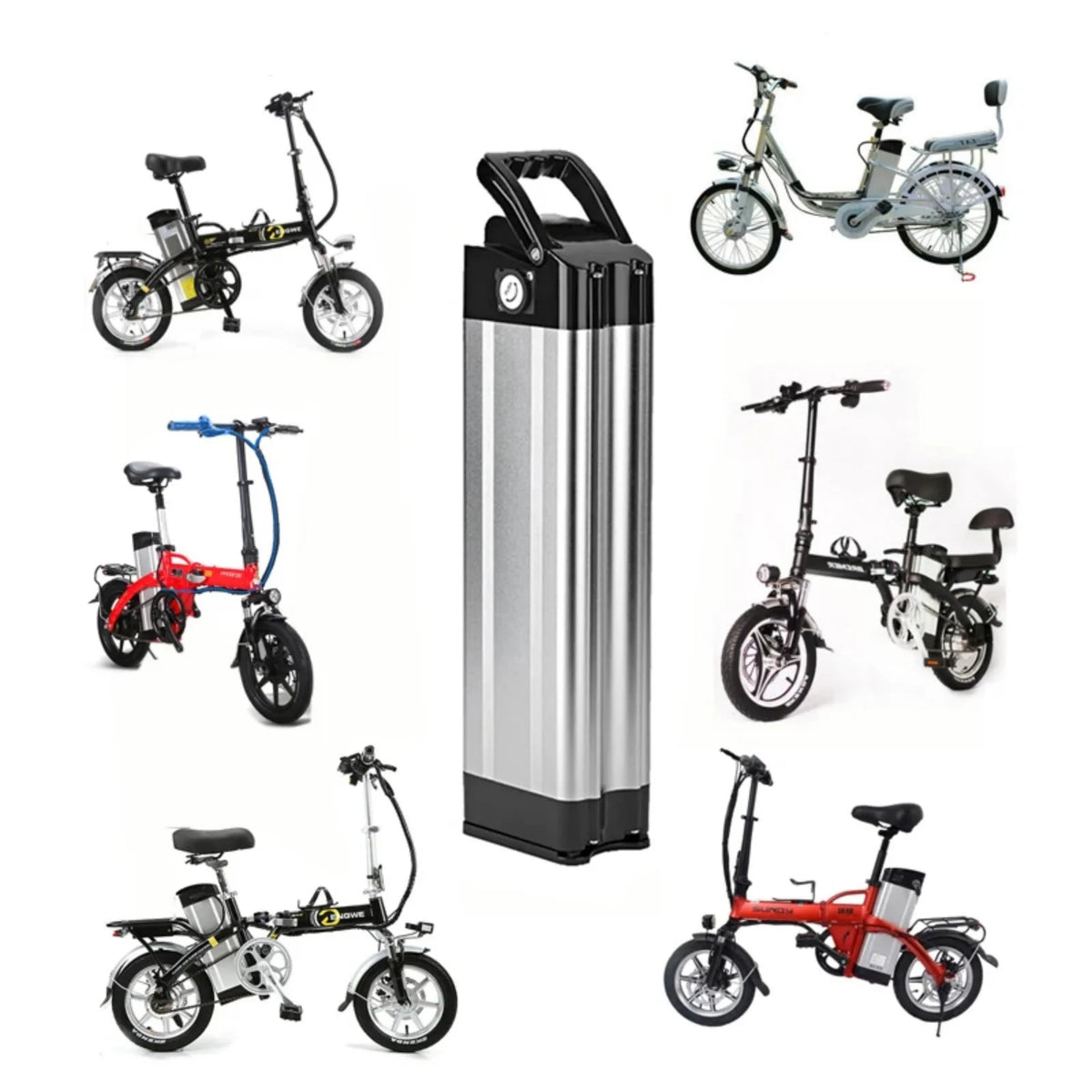 36V 20Ah Lithium-Ion Folding Bike Battery