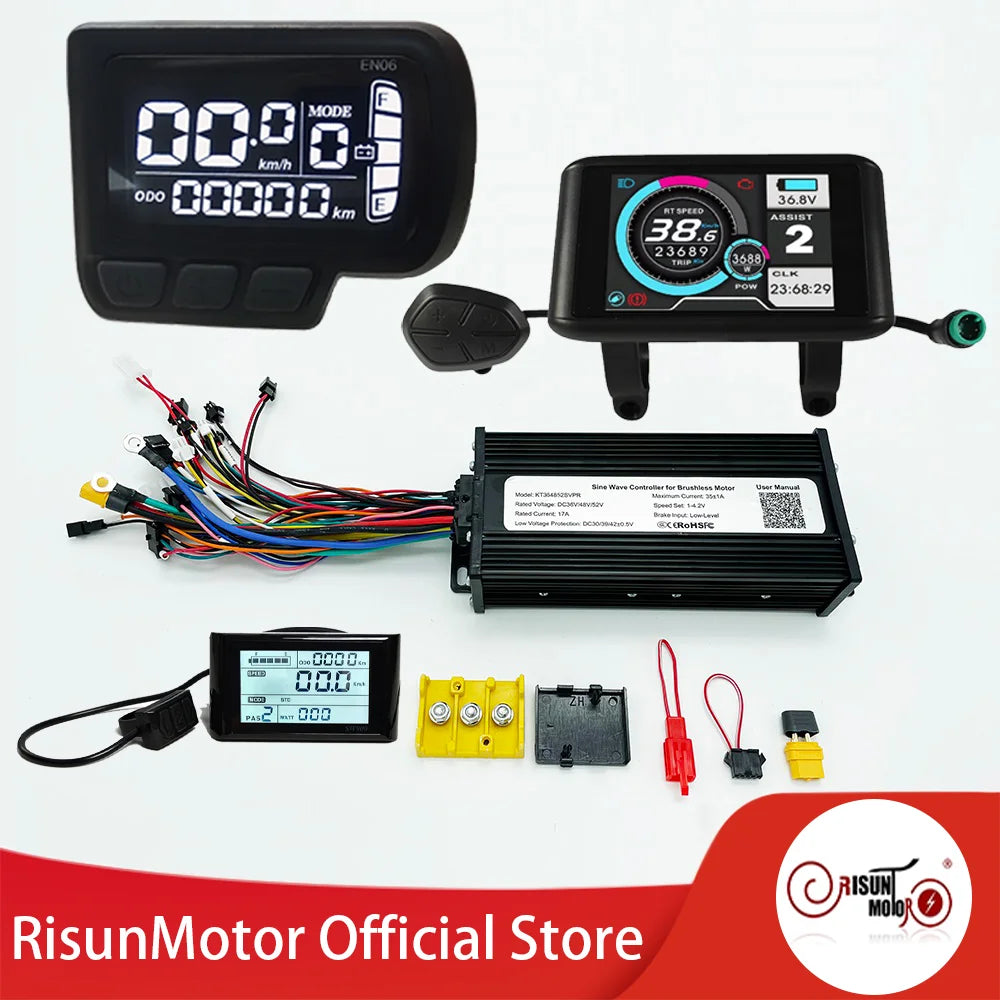 36V 48V 72V e-bike sine wave controller