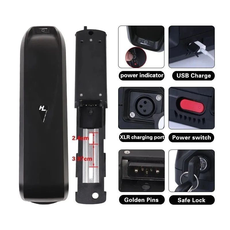 36V 48V Battery with Charger